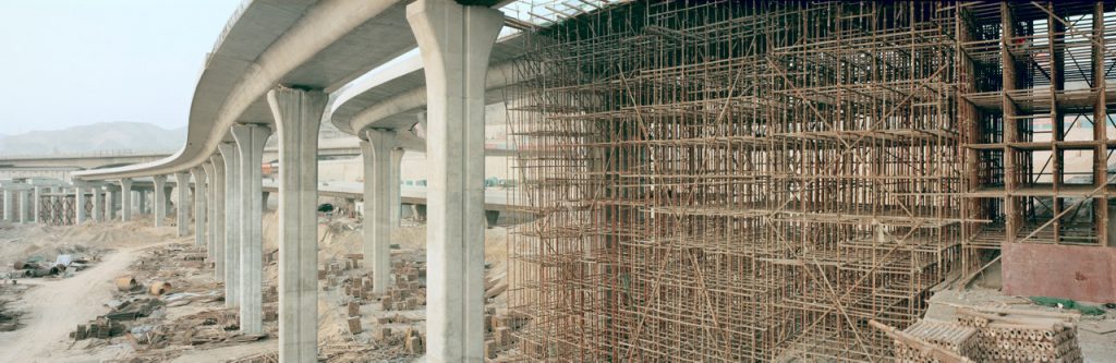 Ian Teh, Highway Construction, Lanzhou, Gansu, China, 2011