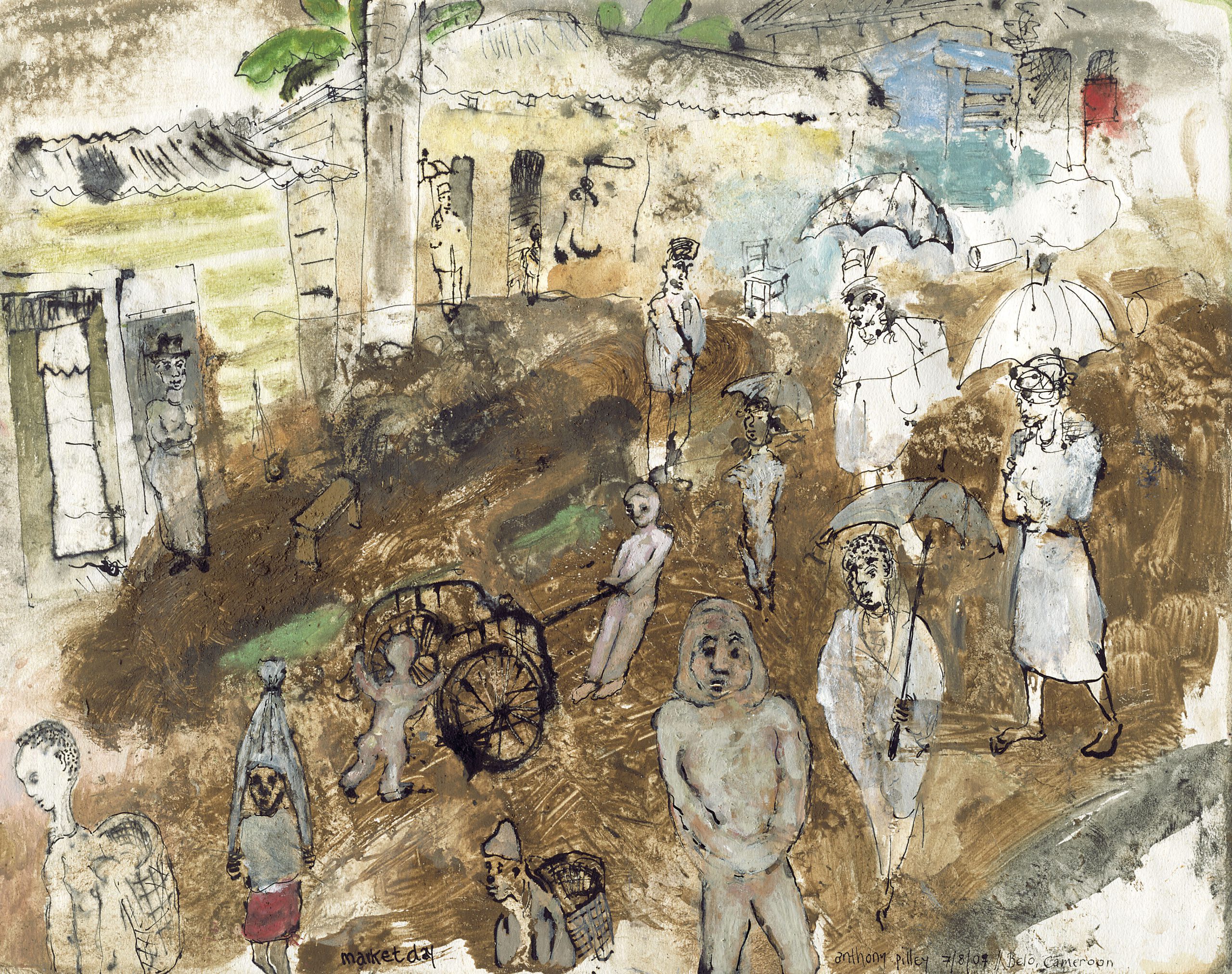 Sketches of Belo, seven weeks in an African village - Tasneem Gallery